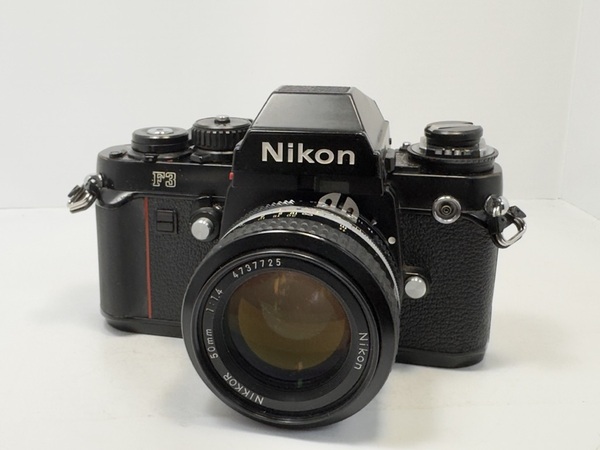 完動美品 Nikon ニコン F3 一眼レフカメラ Nikkor F/1.4 50mmレンズ付き