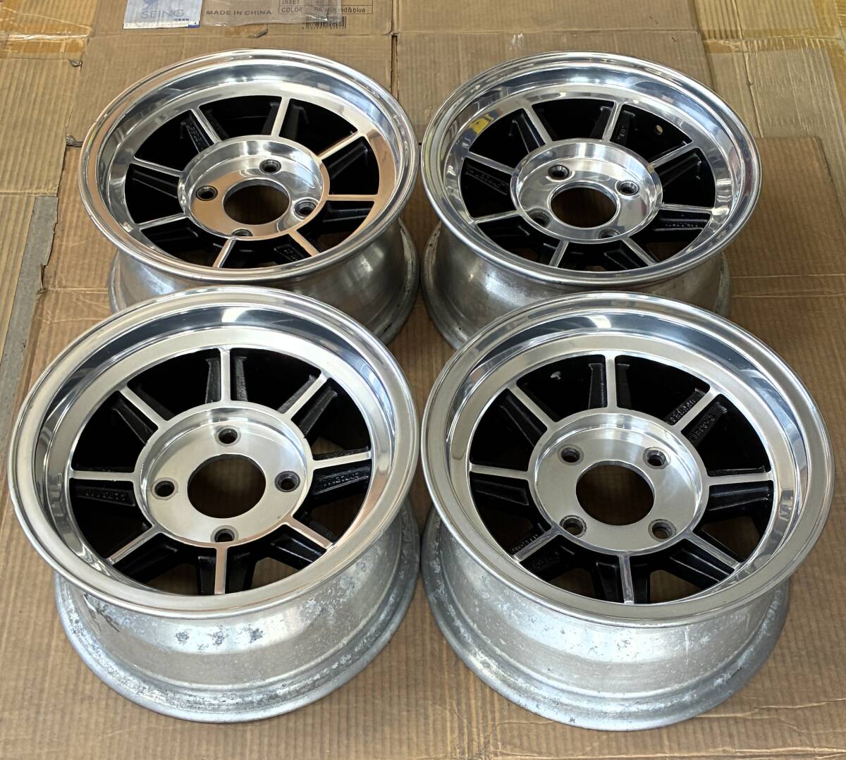 ENKEI バハ　13インチ　PCD114.3 旧車　当時物！ ENKEI バハ 13インチ PCD114.3 旧車 当時物！ - メルカリ