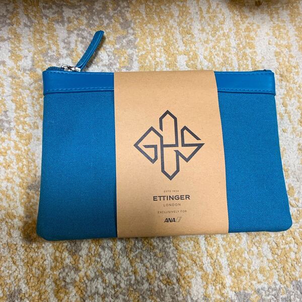 送料込み 新品 ANAビジネスクラスアメニティ エッティンガー ブルーグリーン アヴェダ