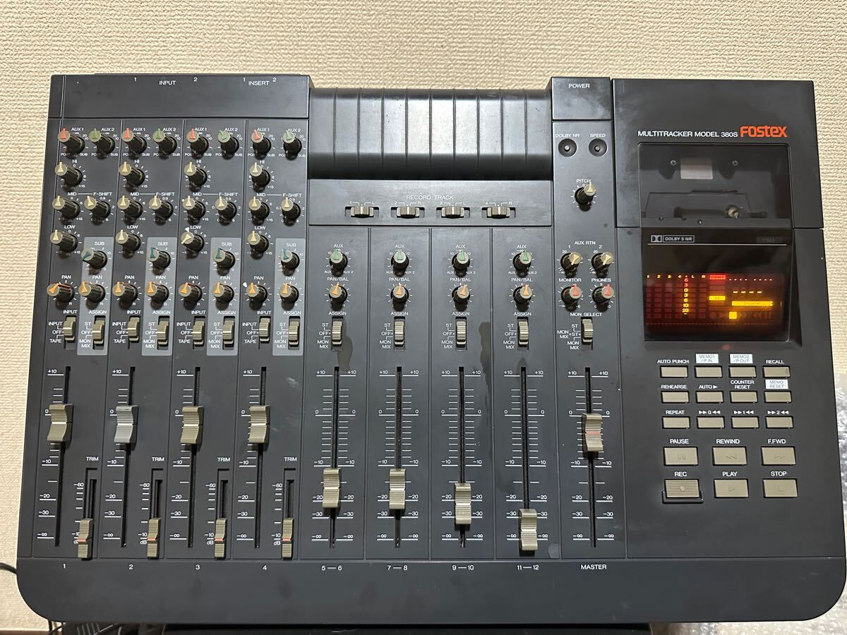FOSTEX Model 380S 整備動作品 マルチトラックレコーダー 2025年最新】Yahoo!オークション -)fostex(マルチトラック