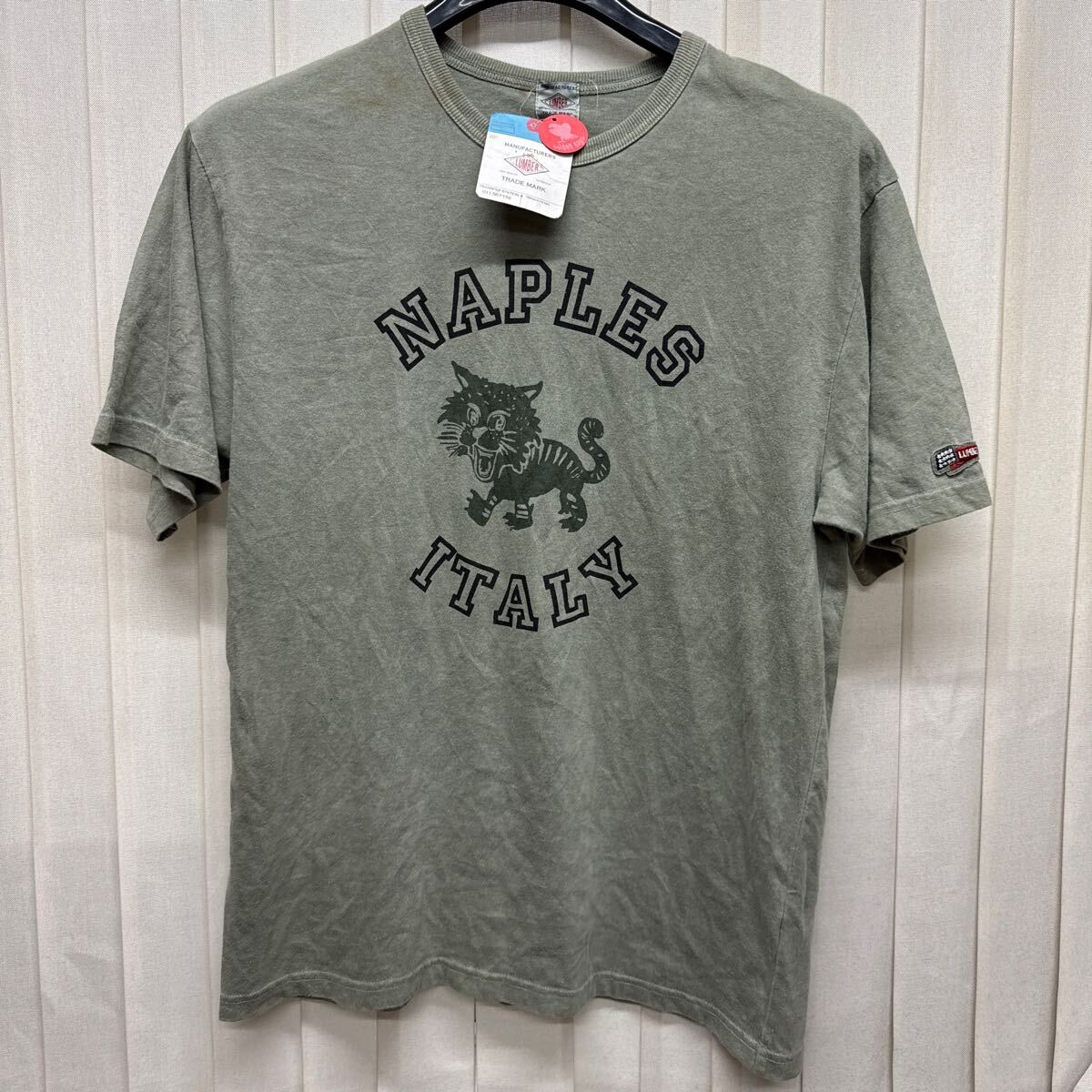 LUMBER ランバー Tシャツ 半袖 Lサイズ メンズ 未使用 NAPLES 