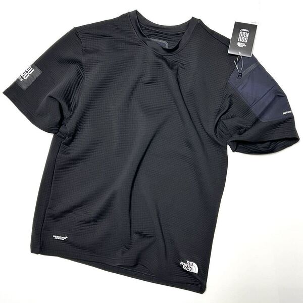 M 新品 ノースフェイス アンダーカバー コラボ UNDERCOVER オーバーサイズ Tシャツ 黒 ソウクウ ドットニット 創空 SOUKUU DTKNT 半袖 TEE