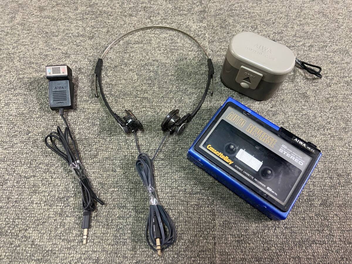 AIWA HS-M2 ステレオ マイクロカセット レコーダー ジャンク AIWA HS-M2 ステレオ マイクロカセット レコーダー ジャンク