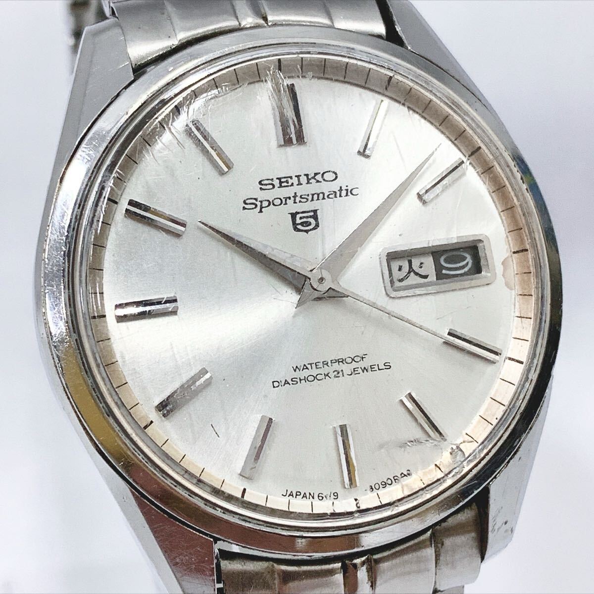 セイコースポーツマチック5自動巻き21jewels 初期型中古稼働品 Yahoo!オークション -「seiko スポーツマチック5」の落札相場