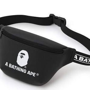 A BATHING APE 2019 SPRING ウエストバッグ宝島社付録 ボディバッグ アベイシングエイプ レザー ランニングポーチ