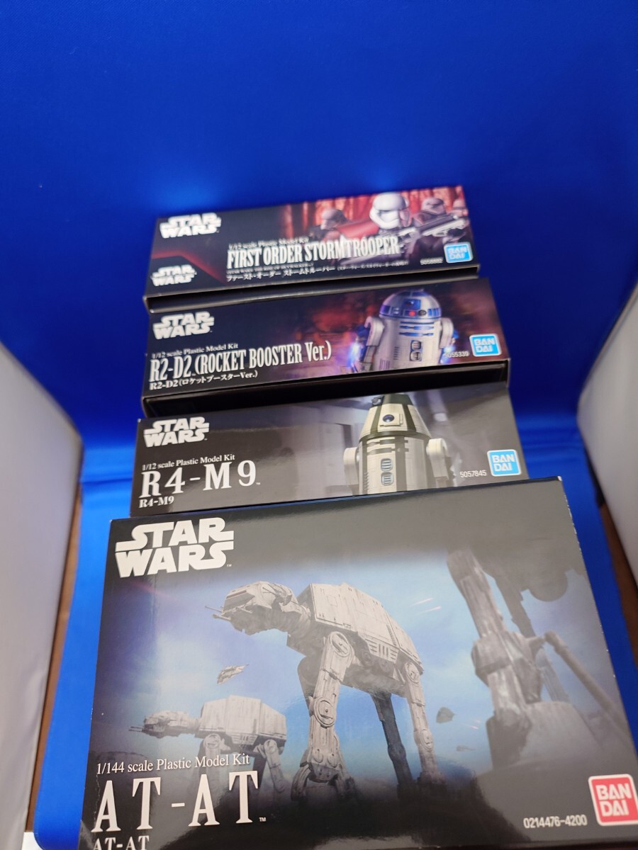 新品未使用品 スターウォーズ プラモデル 9点まとめ売りセット! Yahoo!オークション -「スターウォーズ プラモデル バンダイ」の