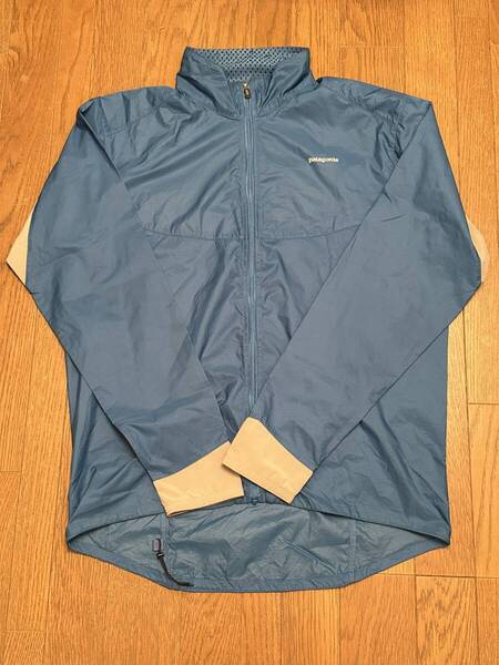 Patagonia パタゴニア メンズ ナイントレイルズ ウインドブレーカー フルジップ US Mサイズ トレラン
