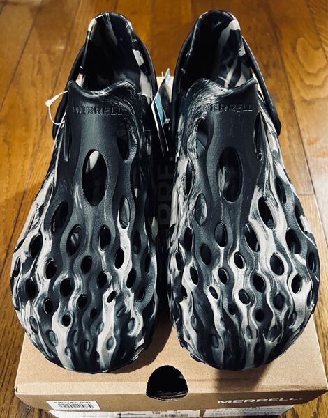 MERRELL メレル ハイドロ モック ブラック サンダル 27cm クロッグ ブラックブリンドル(brindle)
