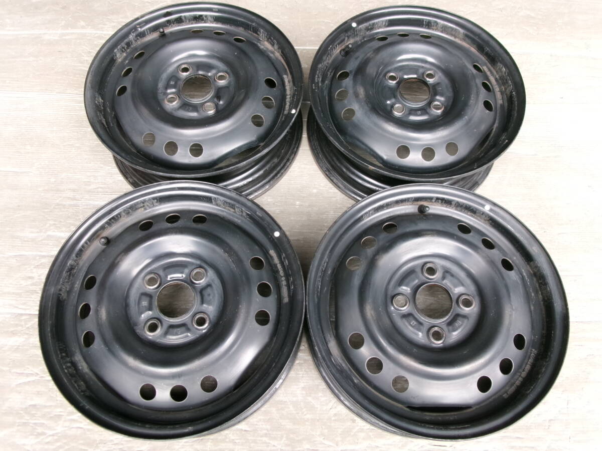 ダイハツ ミライース 新車外し 14インチ4,5J 鉄ホイール Yahoo!オークション -「ミライース 純正 ホイール」(14インチ