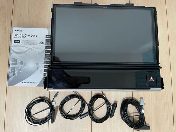 ★超美品★トヨタ 純正 NSZN-Z68T SDナビ 30 後期 アルファード ヴェルファイア 地図 2022年 T-Connect 10インチ 地デジ TV Bluetooth★