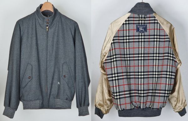 バーバリーズ 80s 90s ノバチェック ウール ハリントン ジャケット 古着 2025年最新】Yahoo!オークション -バーバリー ハリントン