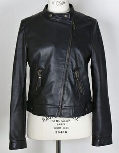 To b. by agnes b. leather riders jacket размер TU To b. by agnes b. leather riders jacket b9525