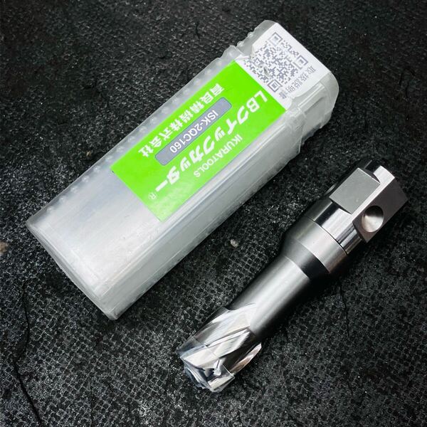未使用 送料無料 育良 IKURA ライトボーラー用 LBクイックカッター 25QC ISK-2QC160 深さ16.0mm 穴径16.0mm ブローチ