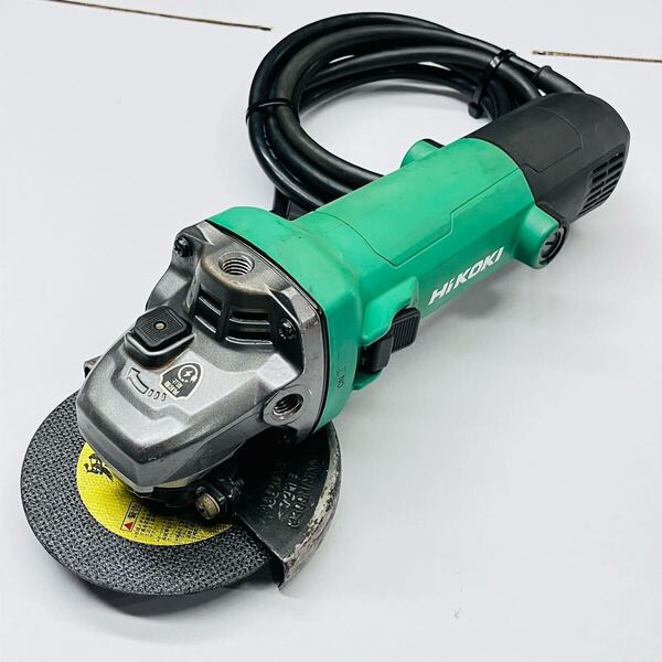 動作良好 送料無料 HIKOKI 日立 100mm 電気ディスクグラインダー G10SH7 ィ 細径Φ56mm スライドスイッチタイプ