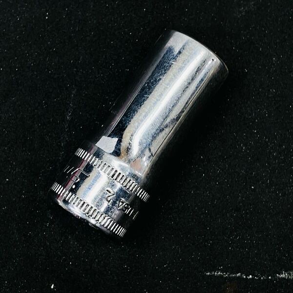 【11mm】中古品 送料無料 スナップオン Snap-on 3/8sq(9.5mm) セミディープソケット FSMS11