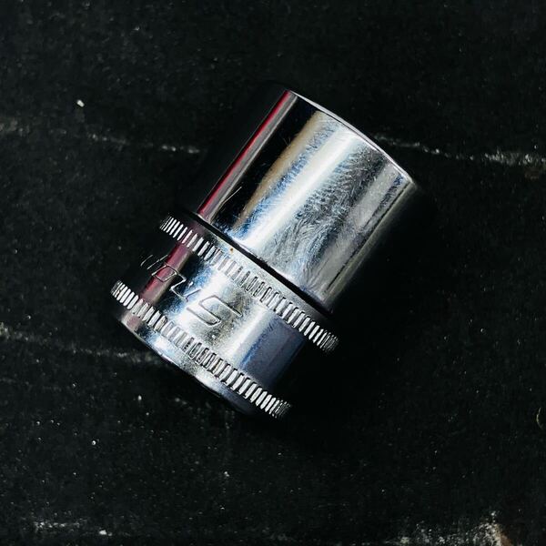 【17mm】 美品 Snap-on スナップオン 3/8sq(9.5mm) シャローソケット FSM171 6ポイント ②