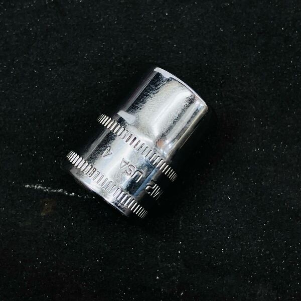 【12mm】中古品 送料無料 Snap-on スナップオン 3/8sq(9.5mm) シャローソケット FM12 12ポイント