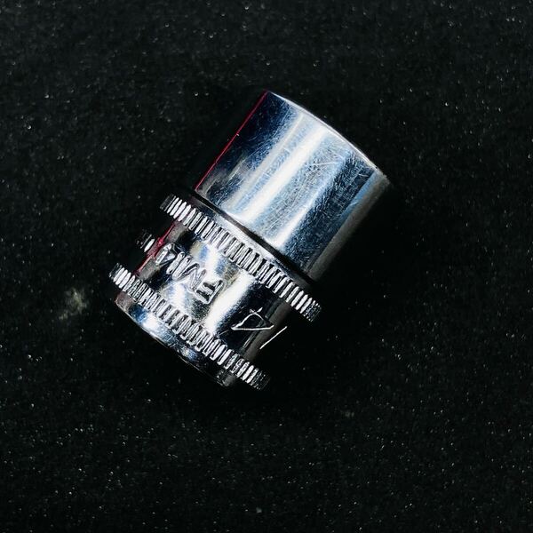 【14mm】中古品 送料無料 Snap-on スナップオン 3/8sq(9.5mm) シャローソケット FM14 12ポイント③