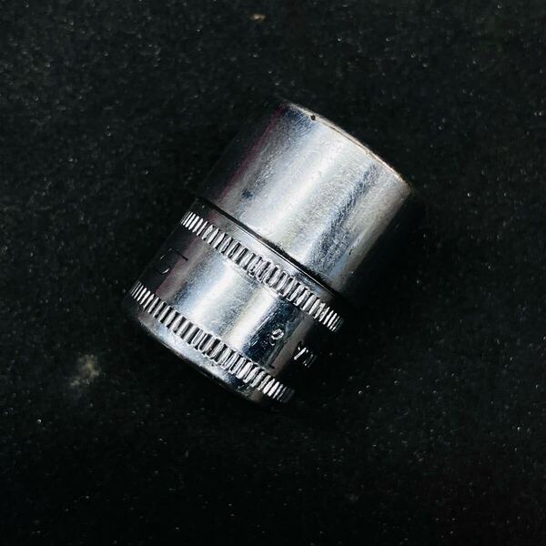 【14mm】中古品 送料無料 Snap-on スナップオン 3/8sq(9.5mm) シャローソケット FM14 12ポイント⑤