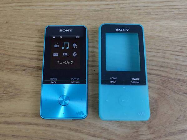 ◆◆SONY Walkman ソニーウォークマン NW-S315 16GB ブルー そこそこきれい 動作良好 バッテリー超長持ち シリコンカバー付属|NW-1104◆◆