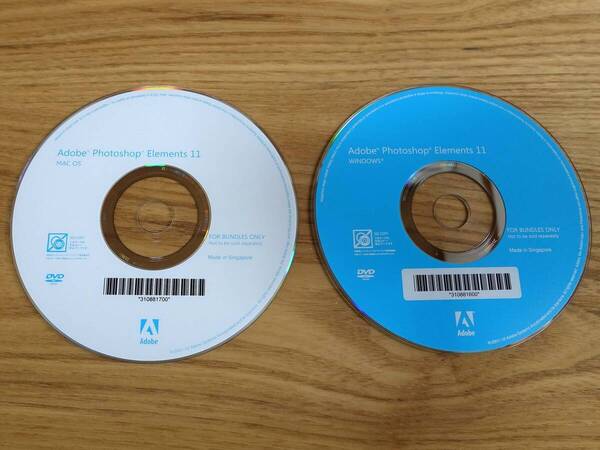 ◆◆Adobe Photoshop Elements 11 Windows MacOS CD-ROM シリアルナンバーあり|E-1127◆◆