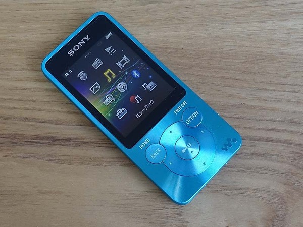 ◆◆SONY Walkman ソニーウォークマン NW-S15 16GB ブルー Bluetooth搭載 そこそこきれい 動作良好 バッテリー超長持ち|NW-1096◆◆