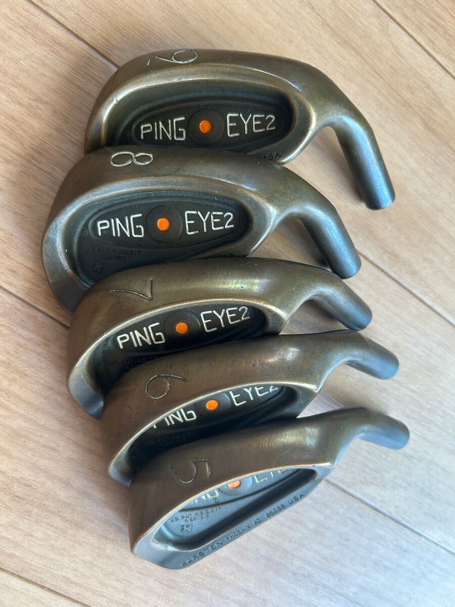 【希少】 PING EYE2 + ベリリウムカッパー W.Sw ウェッジ 2本 Yahoo!オークション -「ping eye2ベリリウムカッパー」の落札