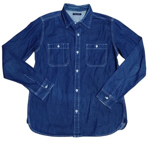 【送料無料】【即決】 アーバンリサーチ/長袖シャツ デニムシャツ/サイズ 38 日本のM位