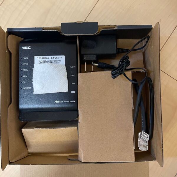 【中古】 NEC 無線LANルーター 無線LAN 無線ルーター WG1200HS4 Aterm