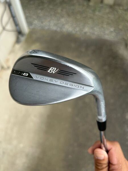 VOKEY SM8 54度 Fグラインド ツアークローム ダイナミックゴールド 54-14 F シェフラー使用中 タイトリスト ボーケイ