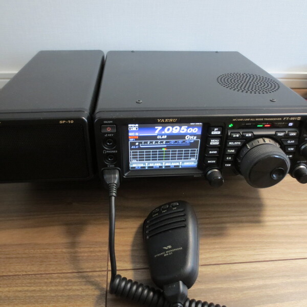八重洲無線 Yaesu FT-991AM 50W HF/VHF/UHFオールモードトランシーバー + SP-10 外部スピーカー