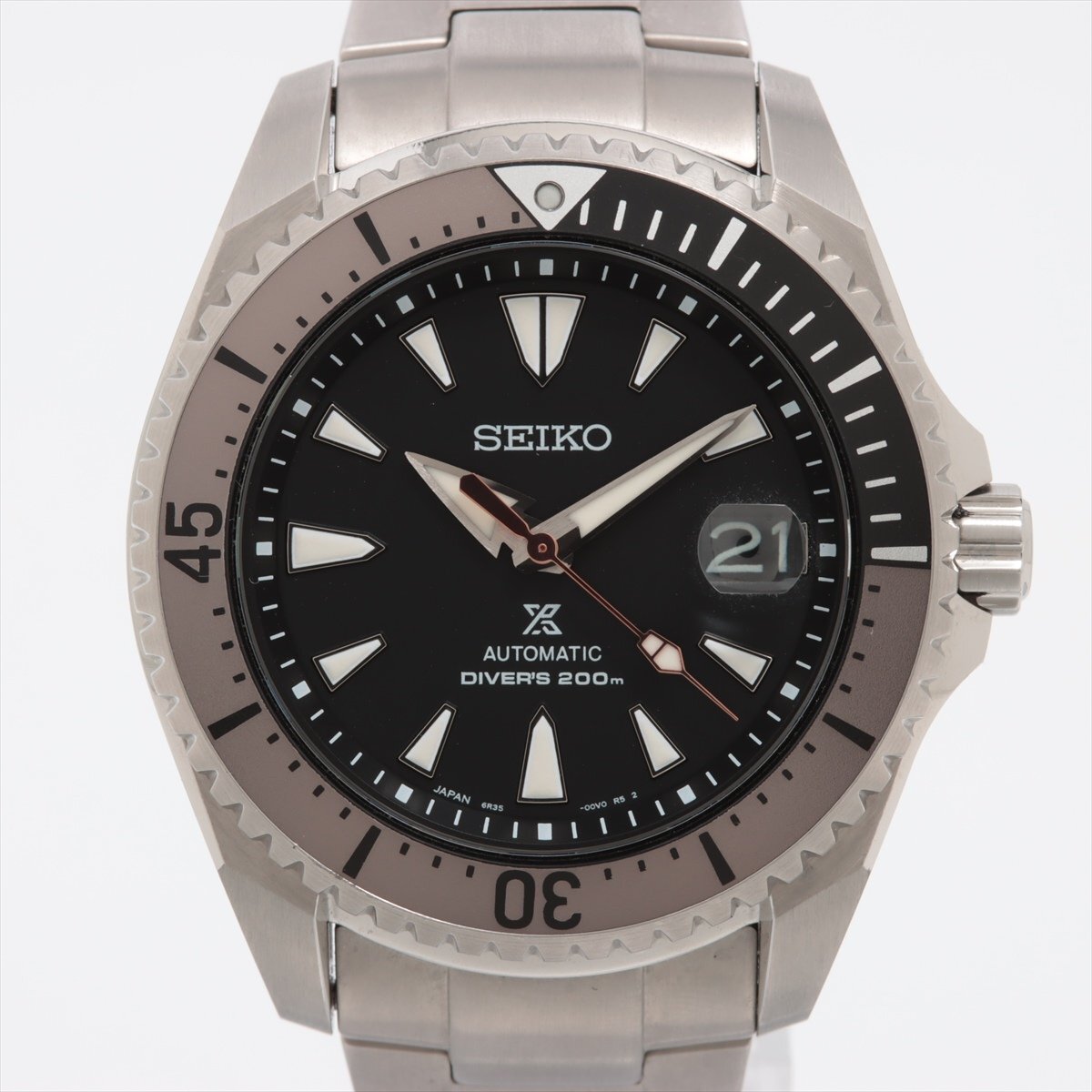 極美品 SEIKO プロスペックス ダイバー 200M チタン ソーラー Yahoo!オークション -「セイコー ダイバー チタン」(プロ