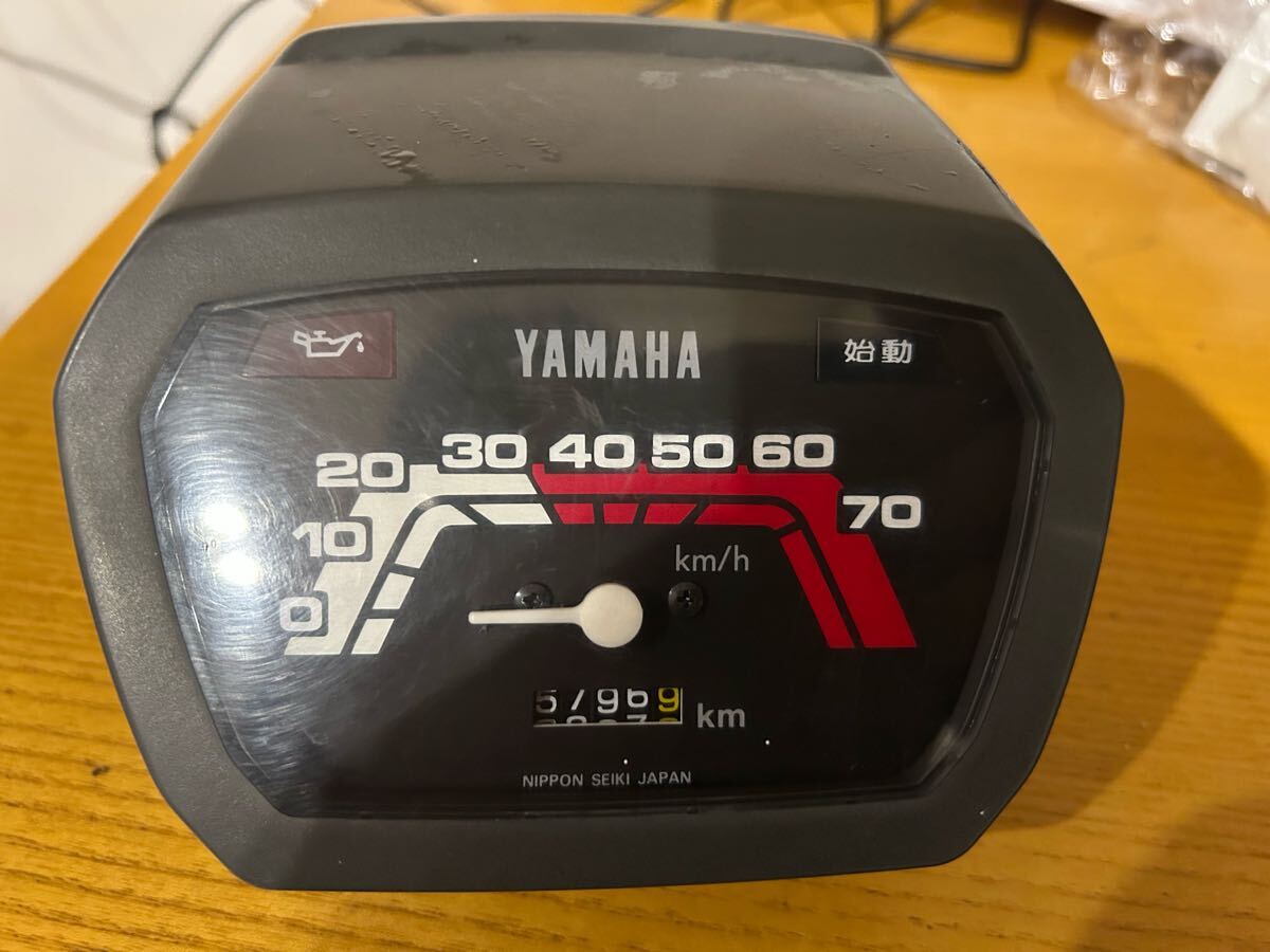 Yamaha ペリカンジョグ 規制前70 km/hメーター Yahoo