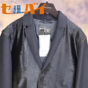 Аутентичный Новый Armani высшего качества Harraco кожаный приталенный блейзер куртка мужская 48 черный верхняя одежда пальто отечественных уполномоченных ARMANI