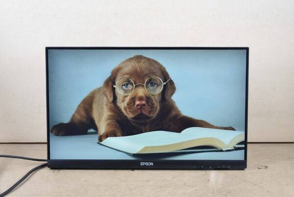 ジャンク!タッチパネル 狭額ベゼル EPSON LT22W81L 21.5型ワイド フルHD 1980x1080 HDMI スピーカー内蔵 ディスプレイ ③
