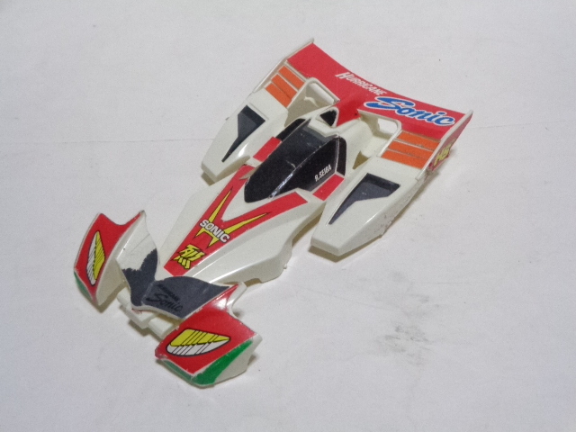 時速48kmタミヤ田宮ミニ四駆塗装済みソニックカスタム完成品オークション 田宮 タミヤ ミニ四駆 組み立て済 エアロミニ四駆 ライトニング