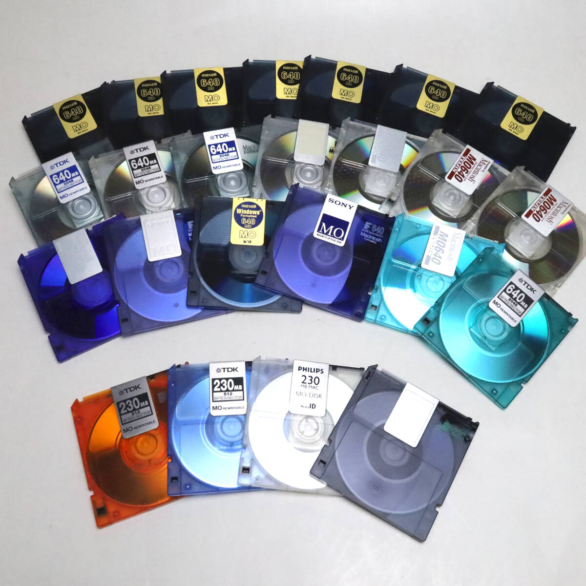 【新品未使用品】三菱 MO20枚 maxell CDディスク 230MB 2025年最新】Yahoo!オークション -moディスク230mbの中古品