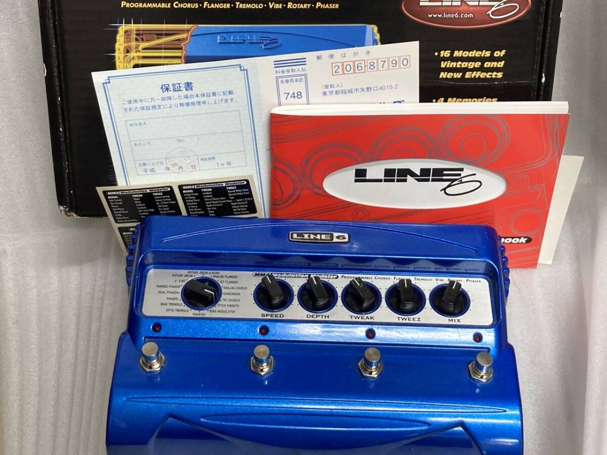 LINE 6 MM4 廃盤モデル Yahoo!オークション -「line6 mm4」の落札相場・落札価格