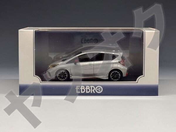 エブロ 1/43 日産 ノート eパワー ニスモ ブリリアント シルバー NISSAN NOTE e-POWER NISMO Brilliant Silver 45440 EBBRO