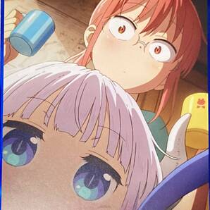 ★劇場版 小林さんちのメイドラゴン さみしがりやの竜 2週目入場特典フォト風イラストカード【カンナ&小林】☆映画来場者特典