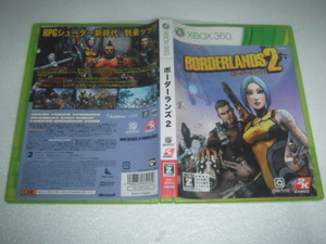 中古 XBOX360 ボーダーランズ2 動作保証 同梱可
