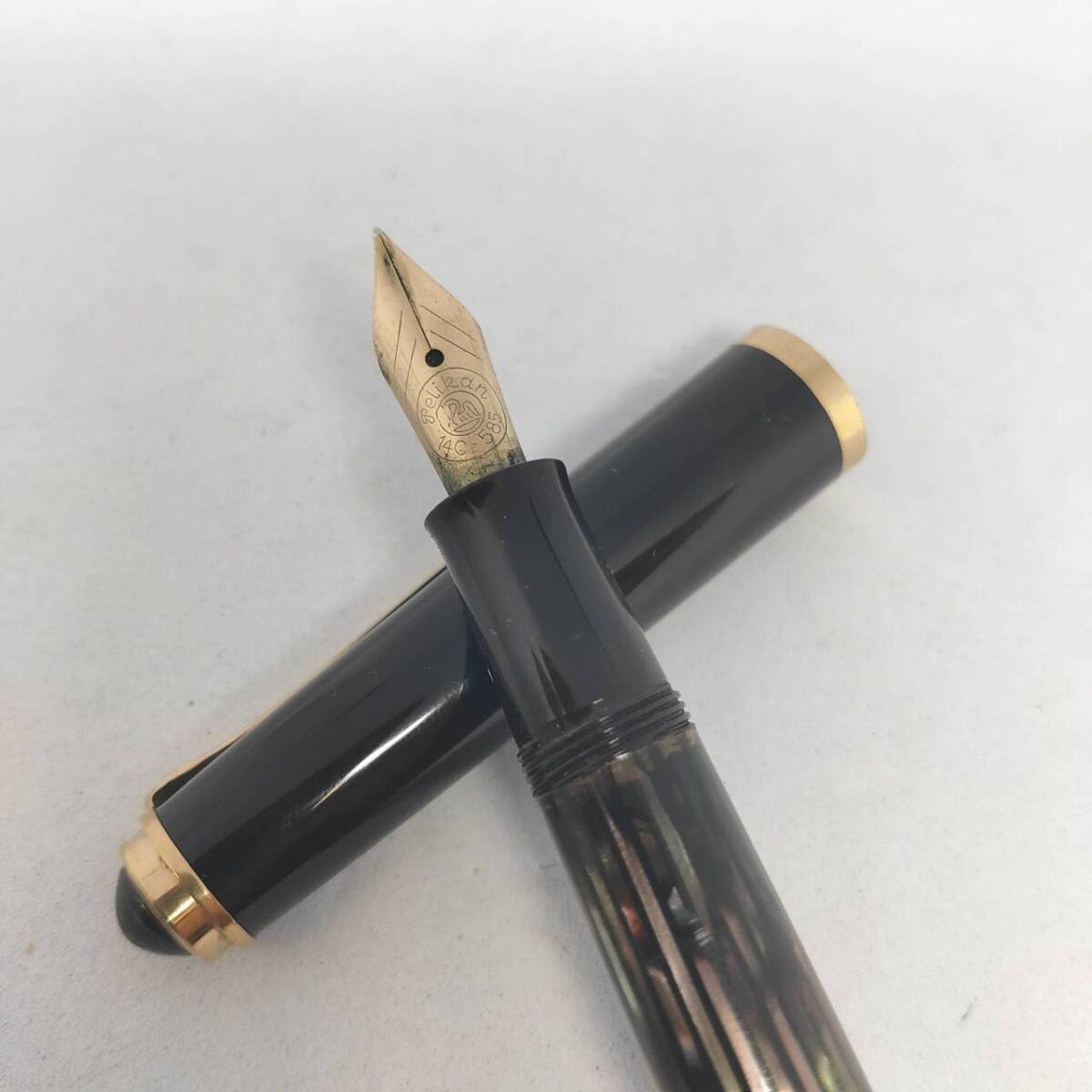 未使用 ペリカン SOUVERAN 14C-585 F 14金 2025年最新】Yahoo!オークション -ペリカン 万年筆 14c 585