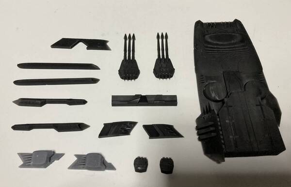 宇宙戦艦ヤマト2205 1/1000 大ガミラス帝国軍 ランベア重武装 ユニットパーツ