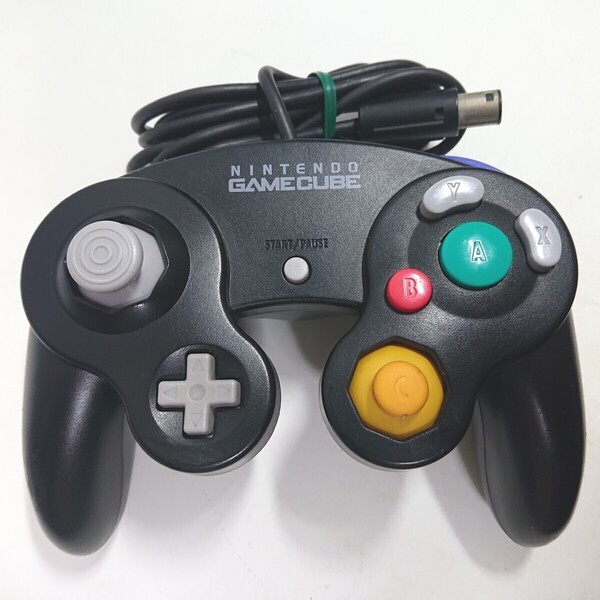 【清掃済み】ゲームキューブ コントローラー 任天堂 GC Nintendo ニンテンドー ブラック