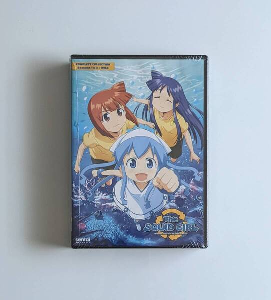 ■難あり/新品■ 北米版 侵略!イカ娘 全24話+3OVA アニメ DVD (※リージョン機器必須) BOX 輸入版 輸入盤 海外版 DVD-BOX