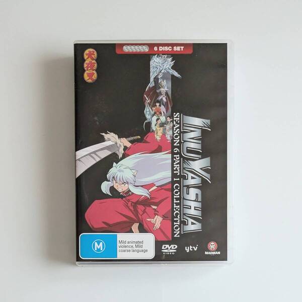 ■中古■ 豪州版 犬夜叉 127話~150話まで収録 アニメ DVD (※リージョン機器必須) BOX 高橋留美子 輸入版 輸入盤 海外版 DVD-BOX 輸入版