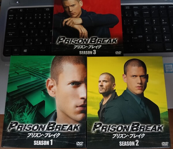 即決!送料無料 プリズンブレイク 1〜3 コンパクトボックス DVD