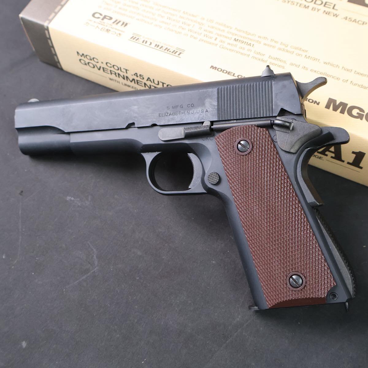 神*月様 MGC M1911A1 U.S ARMY HW 美品 モデルガン MGC] M1911A1 ガバメント HW 発火モデルガン (中古)｜エアガン.jp
