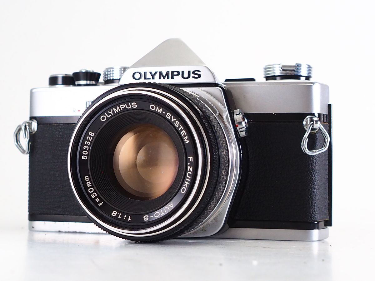 【完動・美品】OLYMPUS OM-1+ZUIKO50mm F1.8 +ケース付 オールドレンズ】レビュー： OLYMPUS OM-SYSTEM F.ZUIKO AUTO-S