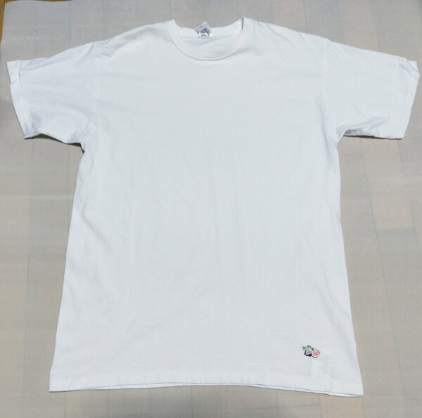 fragment design × FRUIT OF THE LOOM フラグメント × フルーツオブザルーム ワンポイント Tシャツ サイズ L 藤原ヒロシ